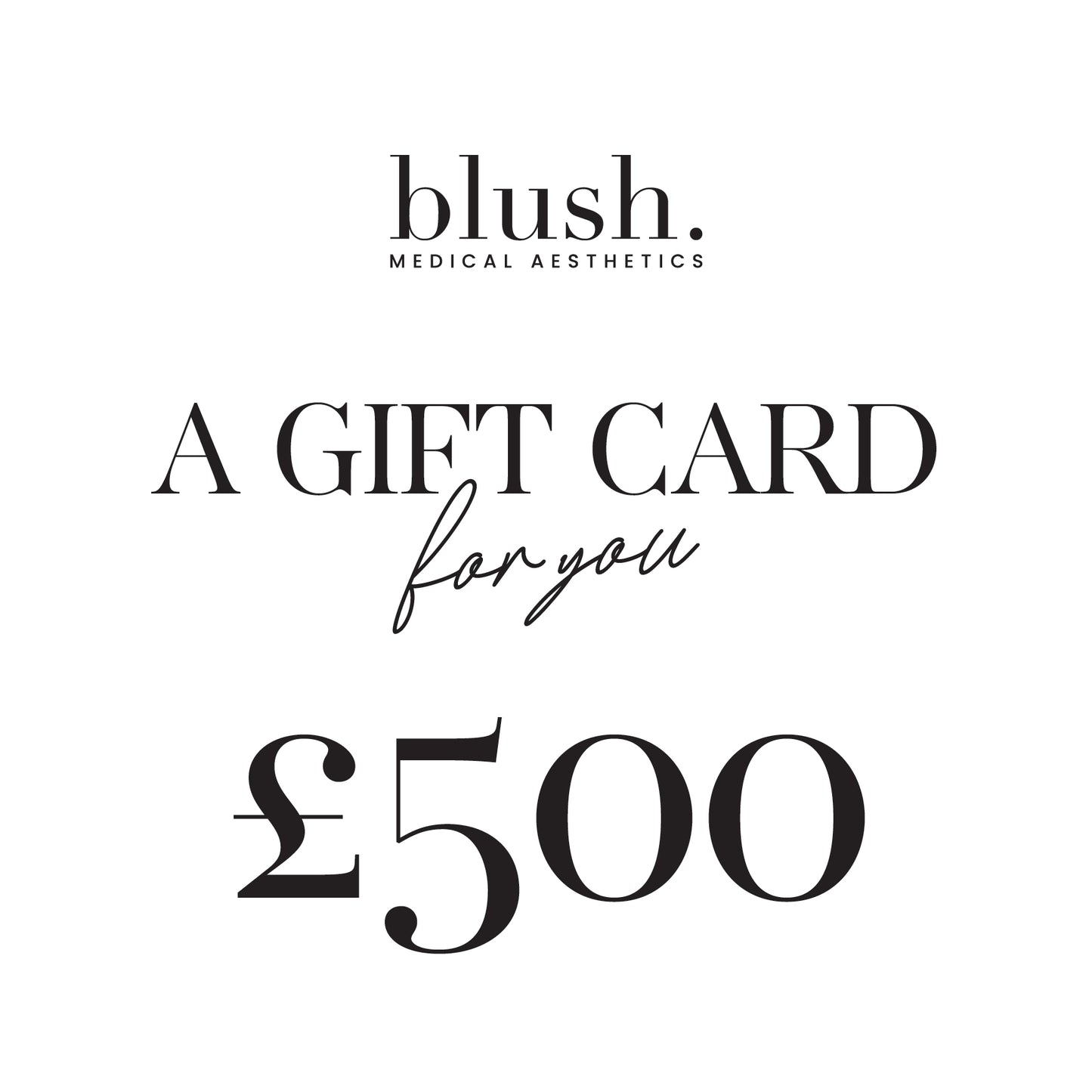 £500 GIFT CARD