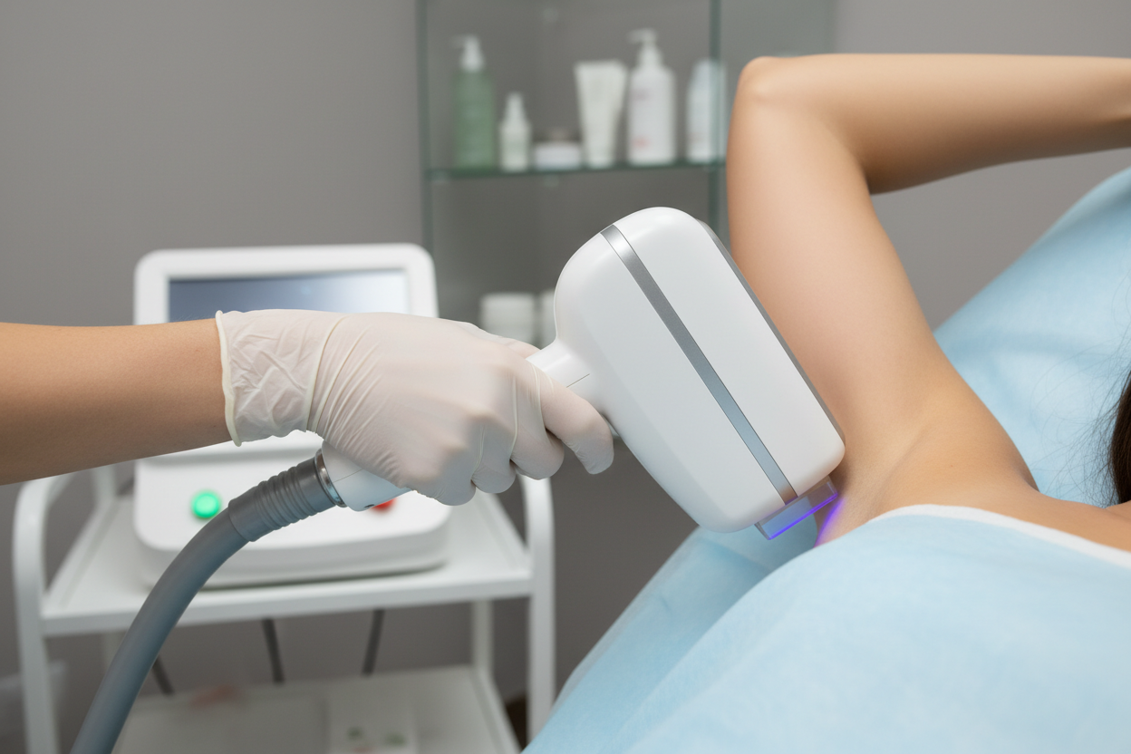 underarm laser air removal